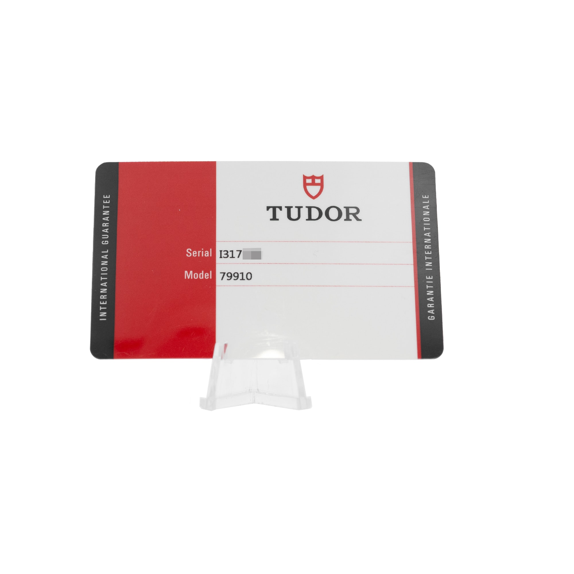 Tudor Heritage Ranger 79910 Black Arabic Steel Automatic Mens Watch 2008