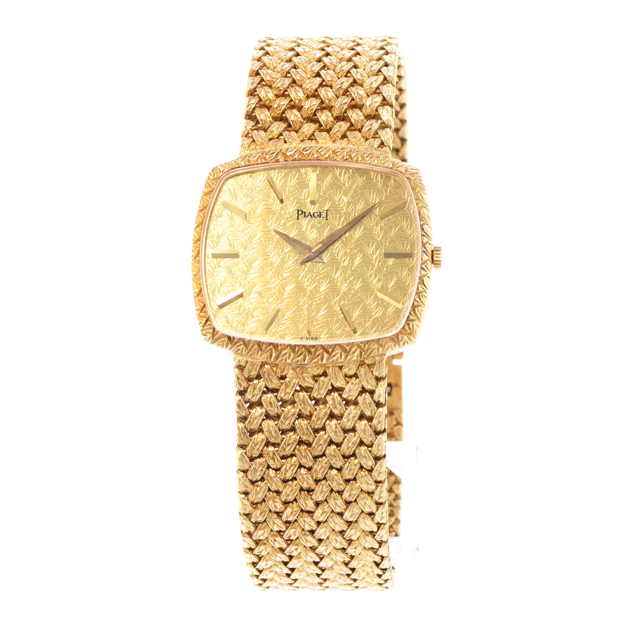 Piaget Dancer 9731D2 30mm Vintage Champagne Dial Yellow Gold Ladies Watch