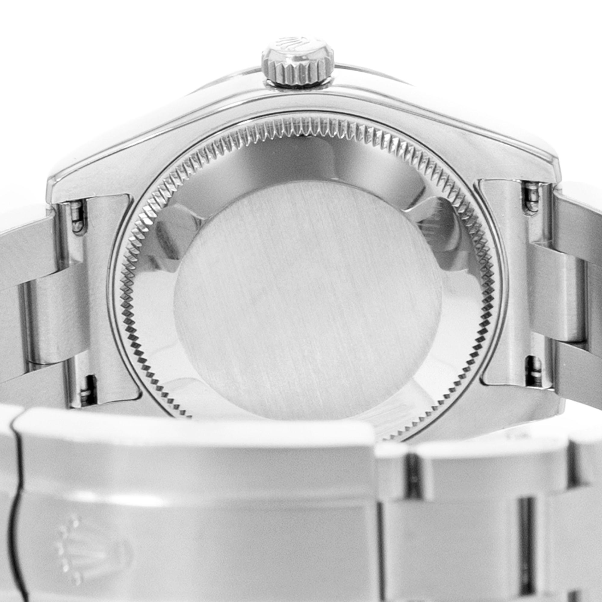 Rolex Oyster Perpetual 31 177210 Pink Salmon Dial Steel Oyster Ladies Watch
