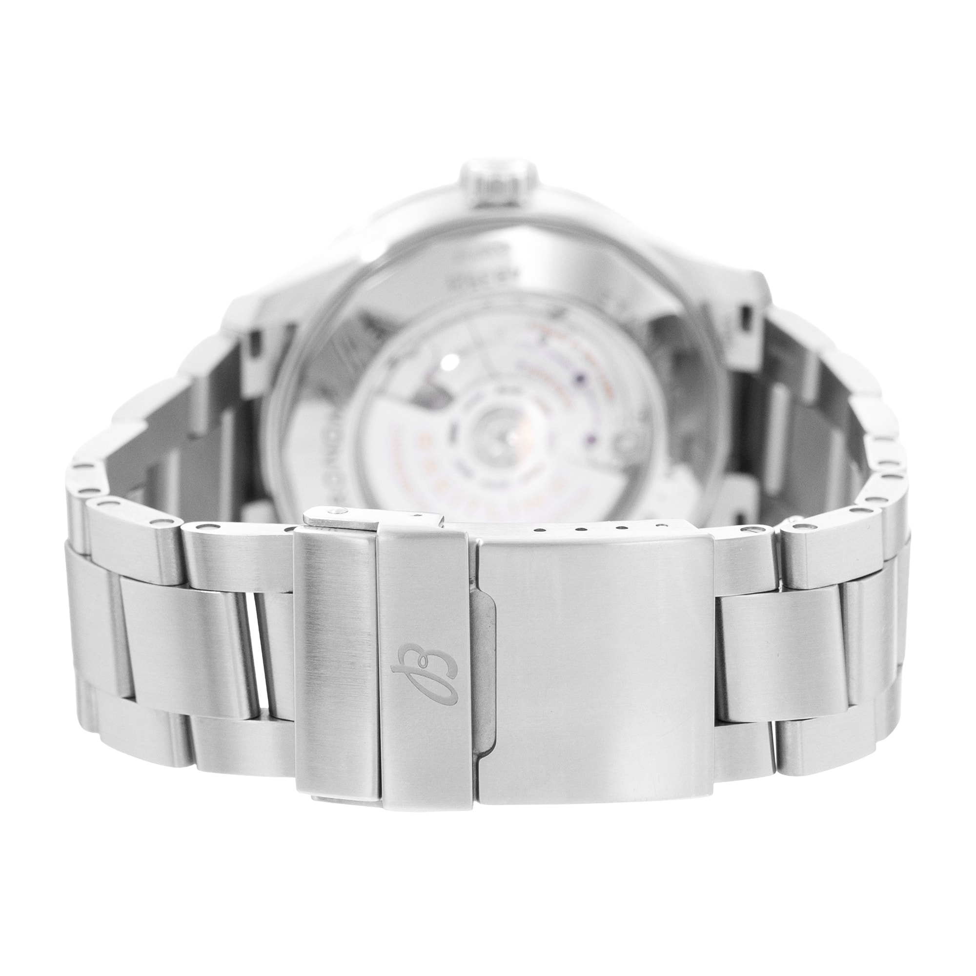 Breitling Aviator 8 AB3521U01G1A1 43mm Silver Dial Steel Mens Watch Box Card