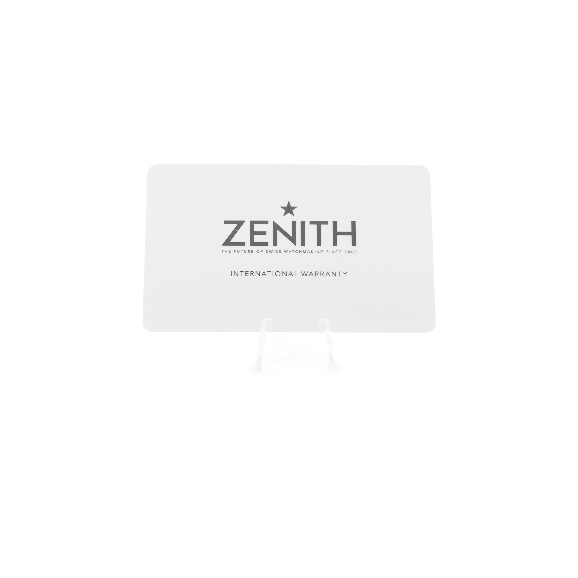 Zenith Chronomaster Sport 03.3103.3600/69.M3100 41mm Steel Mens Watch Card