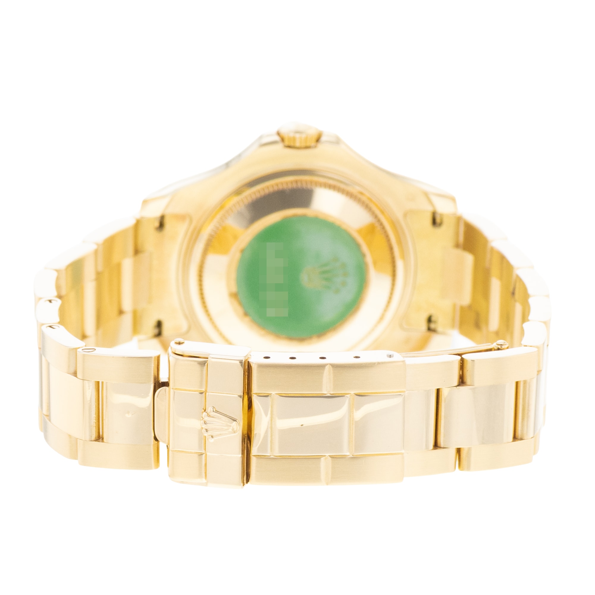 Rolex Yacht-Master 35 68628 Vintage 18k Yellow Gold Automatic Mens Watch