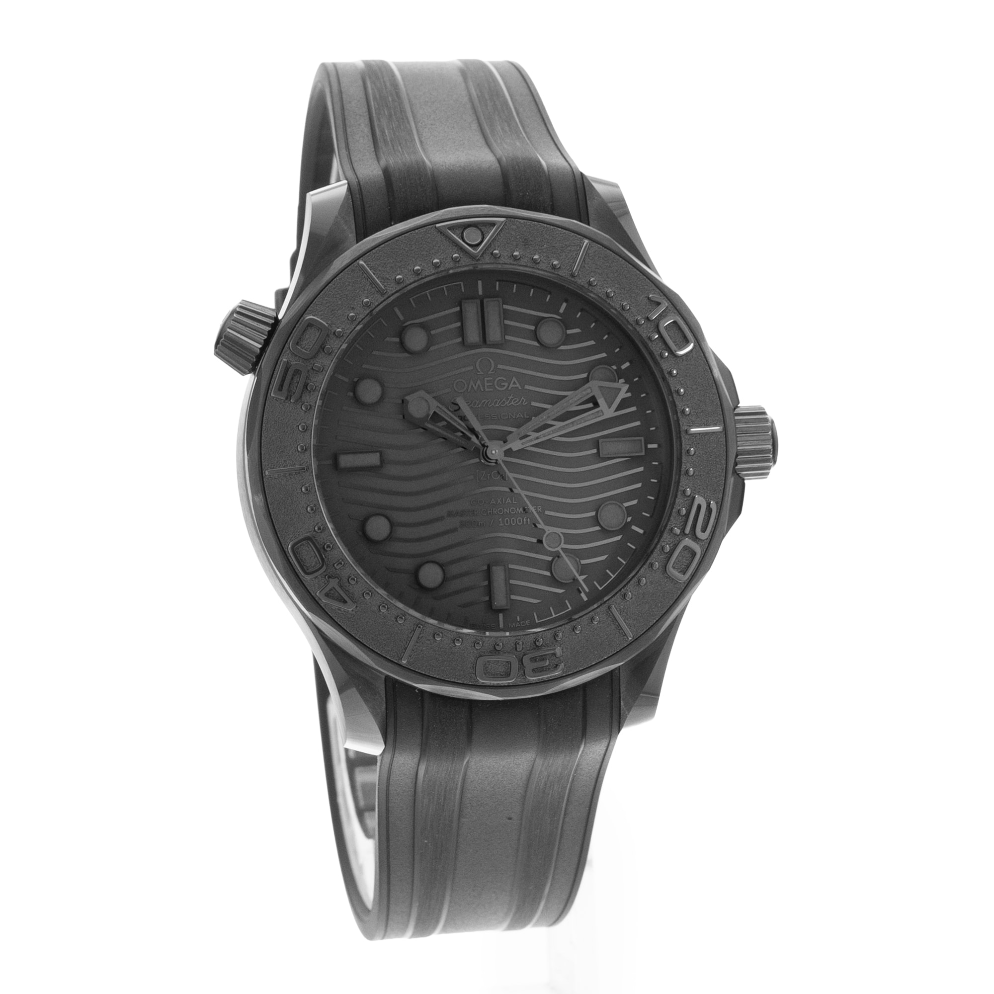 Omega Seamaster Diver 300 M 210.92.44.20.01.003 Black Ceramic Mens Watch