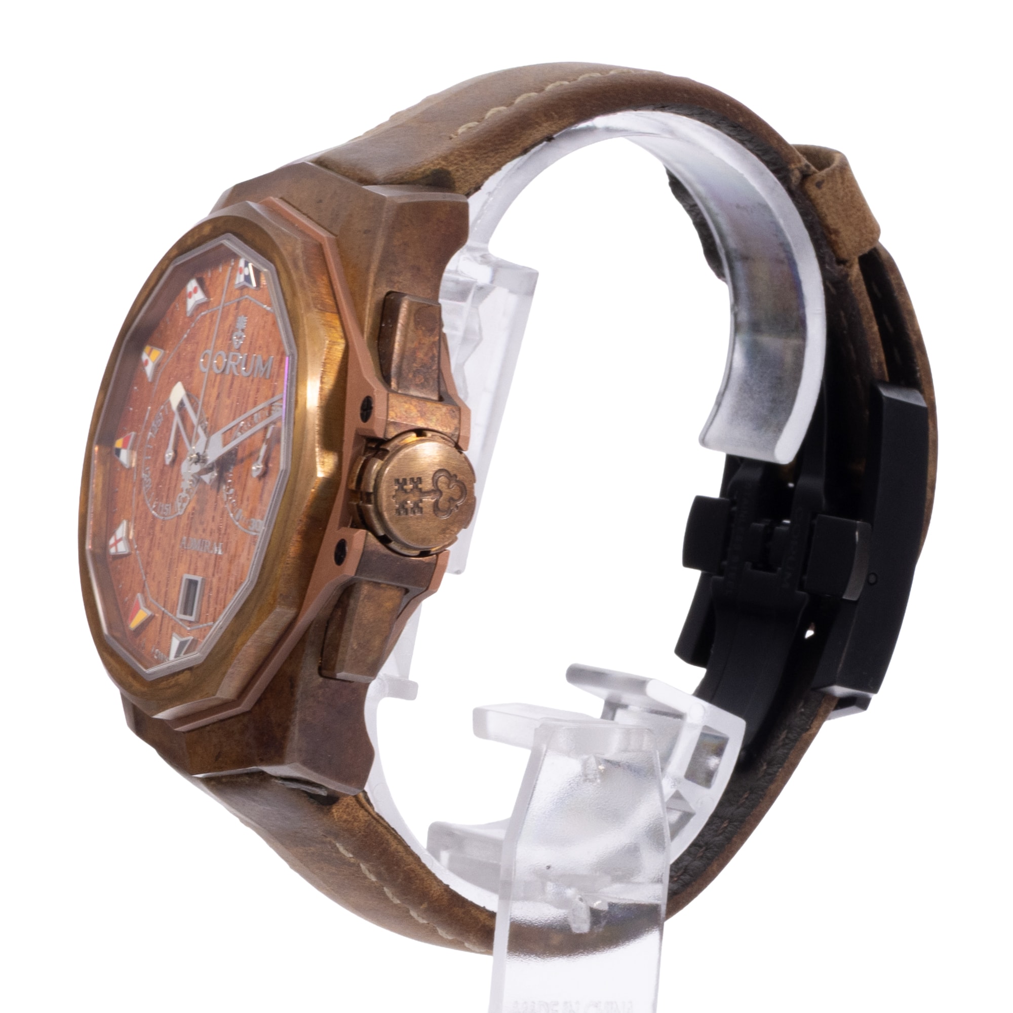 Corum Admiral AC1-45 113.200.53/0F62 AW01 45mm Bronze Mens Watch Box Card
