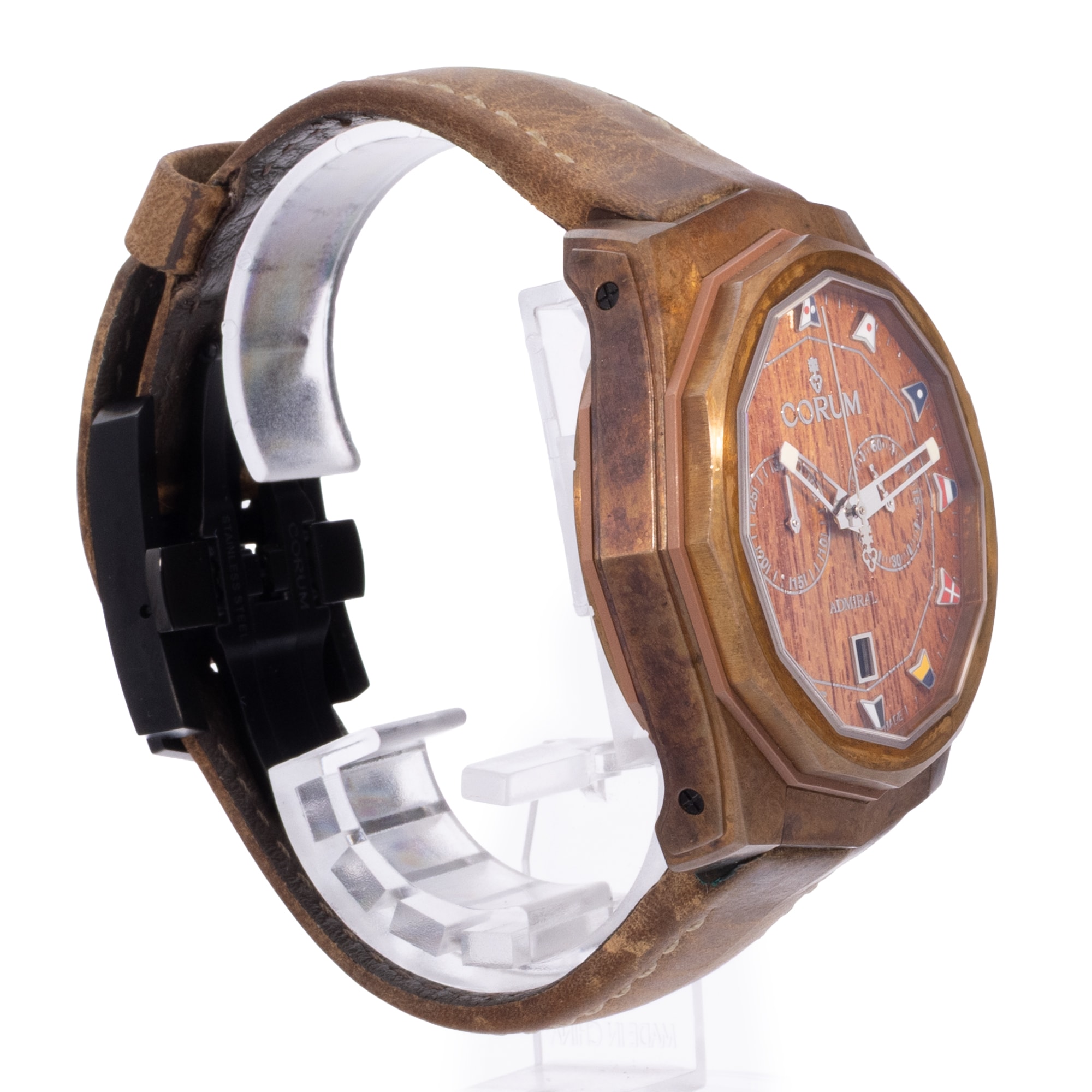 Corum Admiral AC1-45 113.200.53/0F62 AW01 45mm Bronze Mens Watch Box Card
