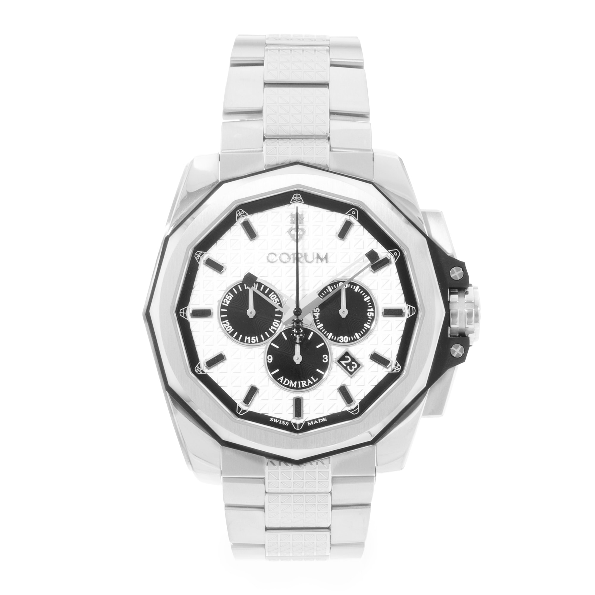 Corum Admiral AC-1 45 132.201.04/V29 AA01 45mm Titanium Mens Watch Box Card