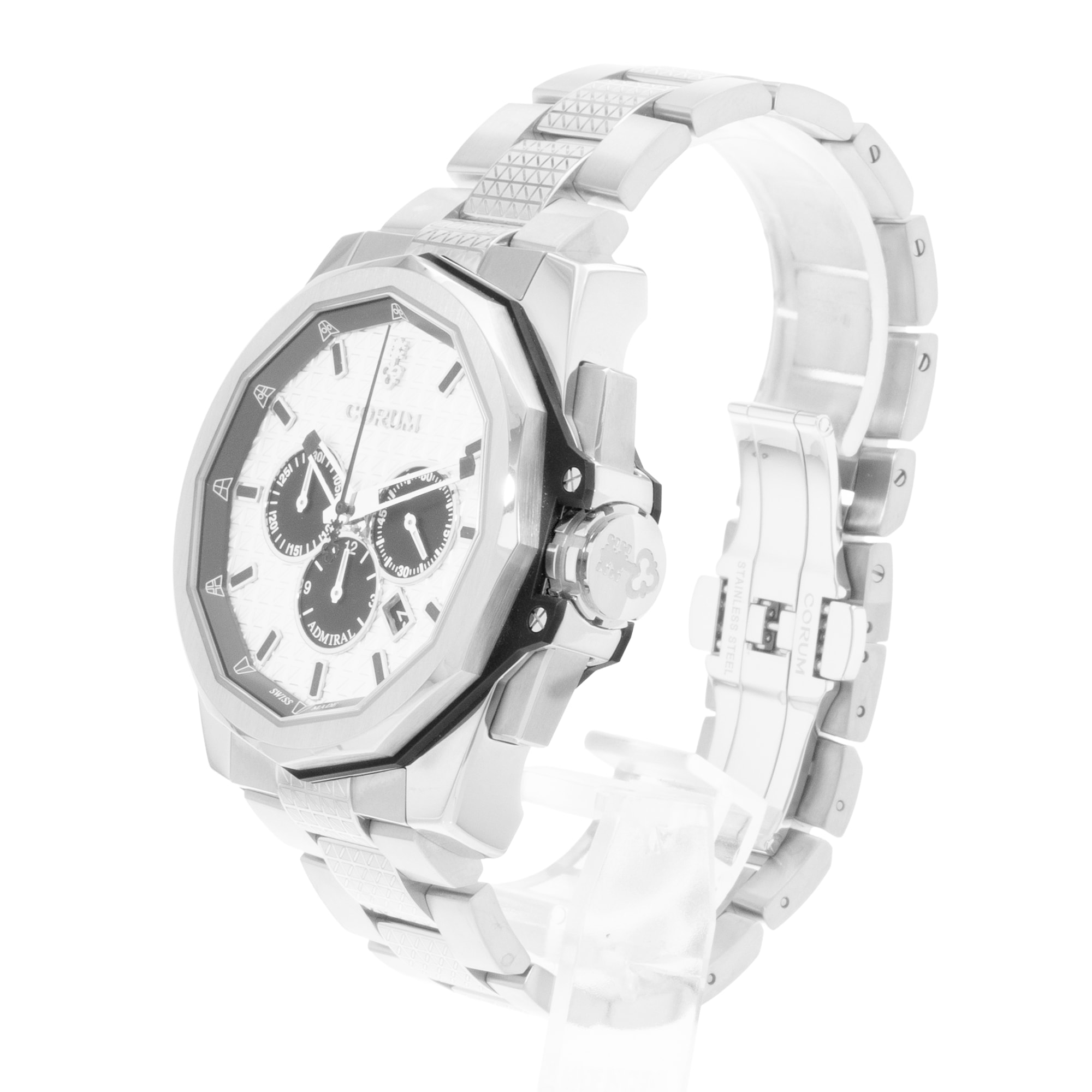 Corum Admiral AC-1 45 132.201.04/V29 AA01 45mm Titanium Mens Watch Box Card