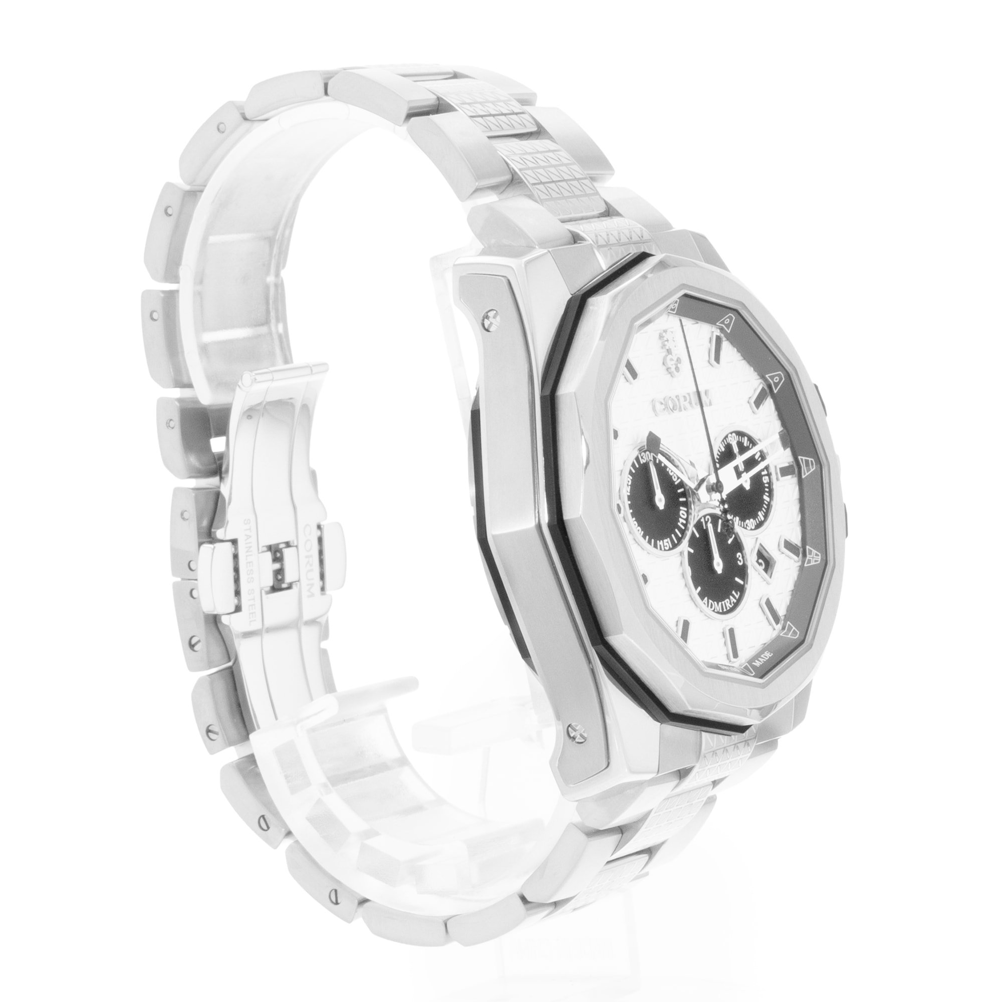 Corum Admiral AC-1 45 132.201.04/V29 AA01 45mm Titanium Mens Watch Box Card