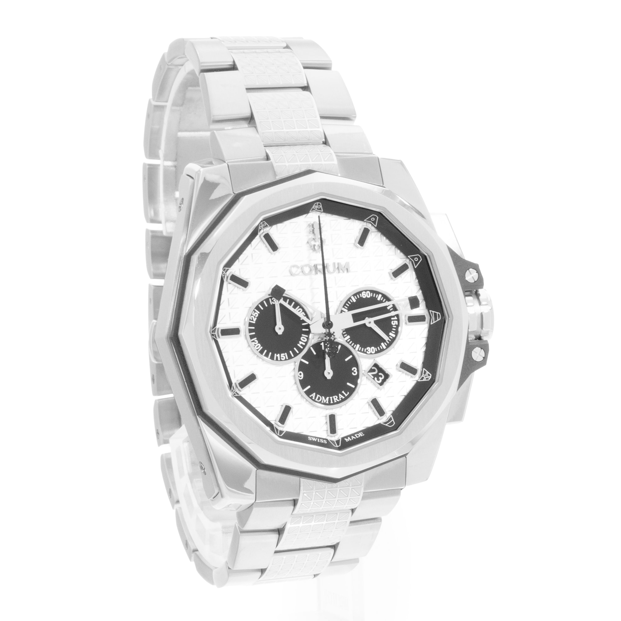 Corum Admiral AC-1 45 132.201.04/V29 AA01 45mm Titanium Mens Watch Box Card