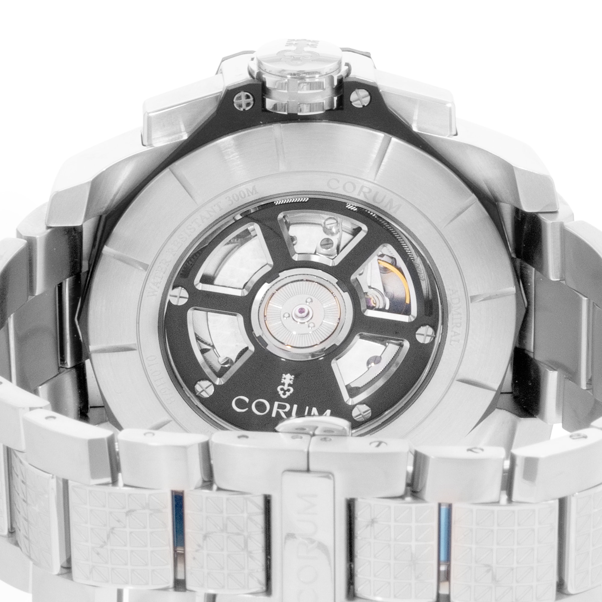 Corum Admiral AC-1 45 132.201.04/V29 AA01 45mm Titanium Mens Watch Box Card