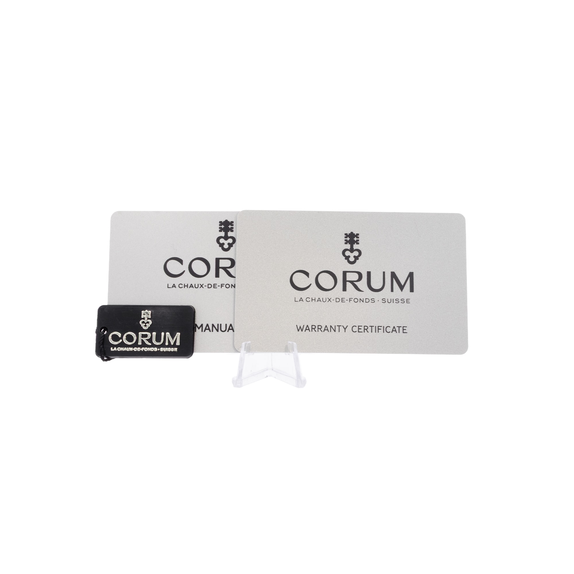Corum Admiral Legend 984.113.22/V705 WB12 42mm Blue Steel Mens Watch Box Card