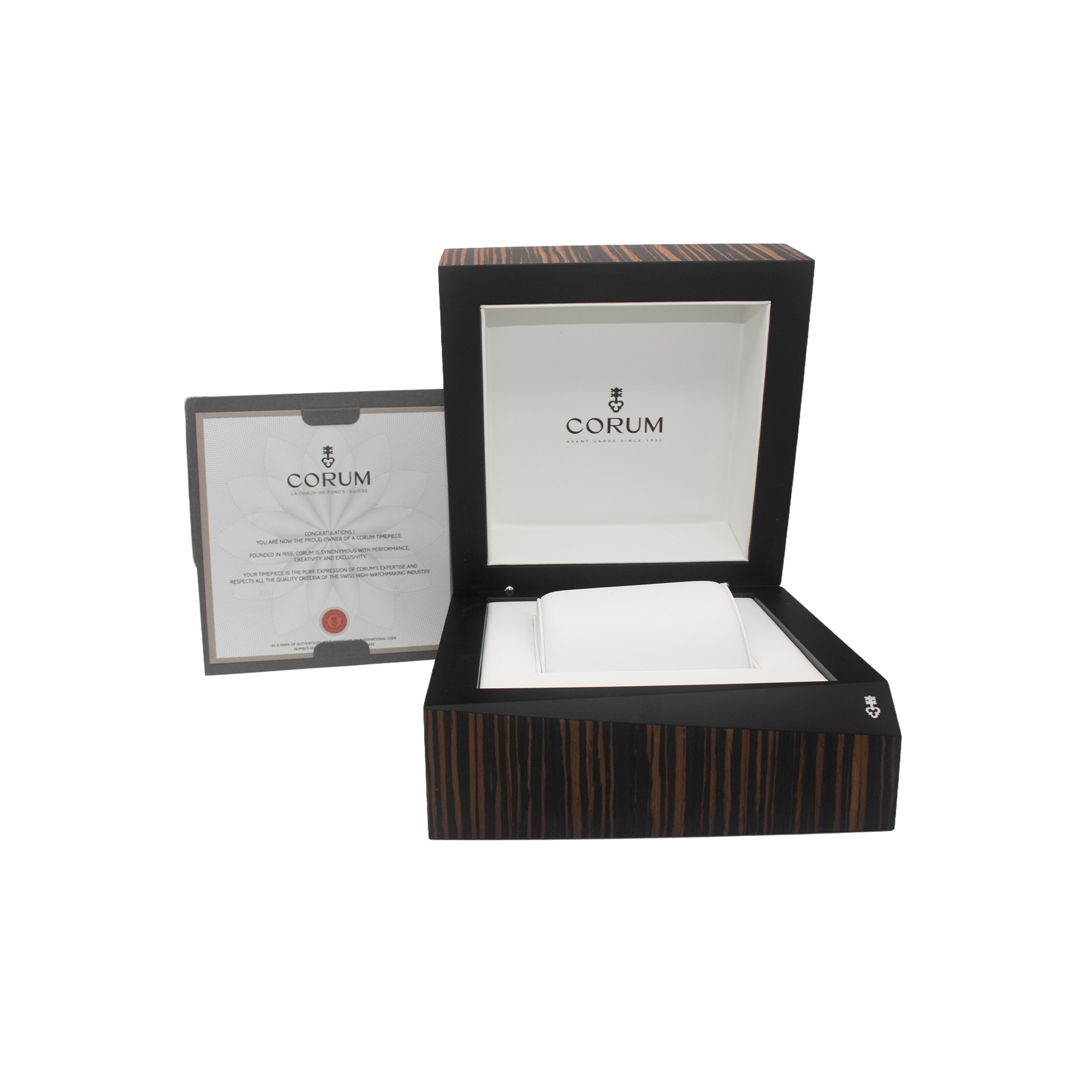 Corum Admiral AC1-45 116.200.53/0F62 BR01 Brown Dial Bronze Mens Watch Box Card