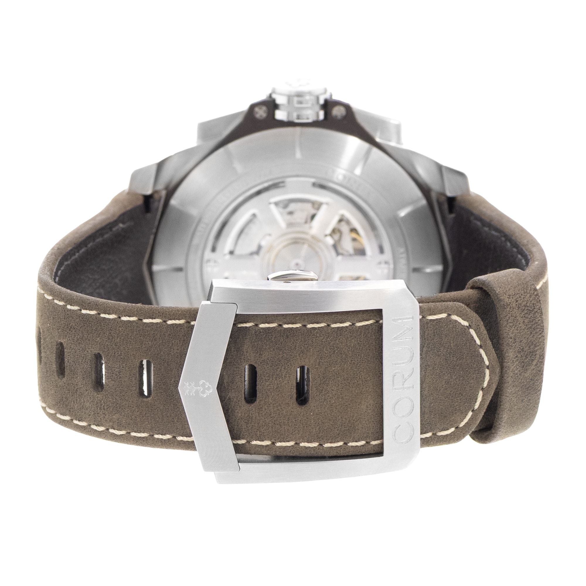 Corum Admiral 116.101.20/0F62 AW02 45mm Steel Mens Watch Box Card
