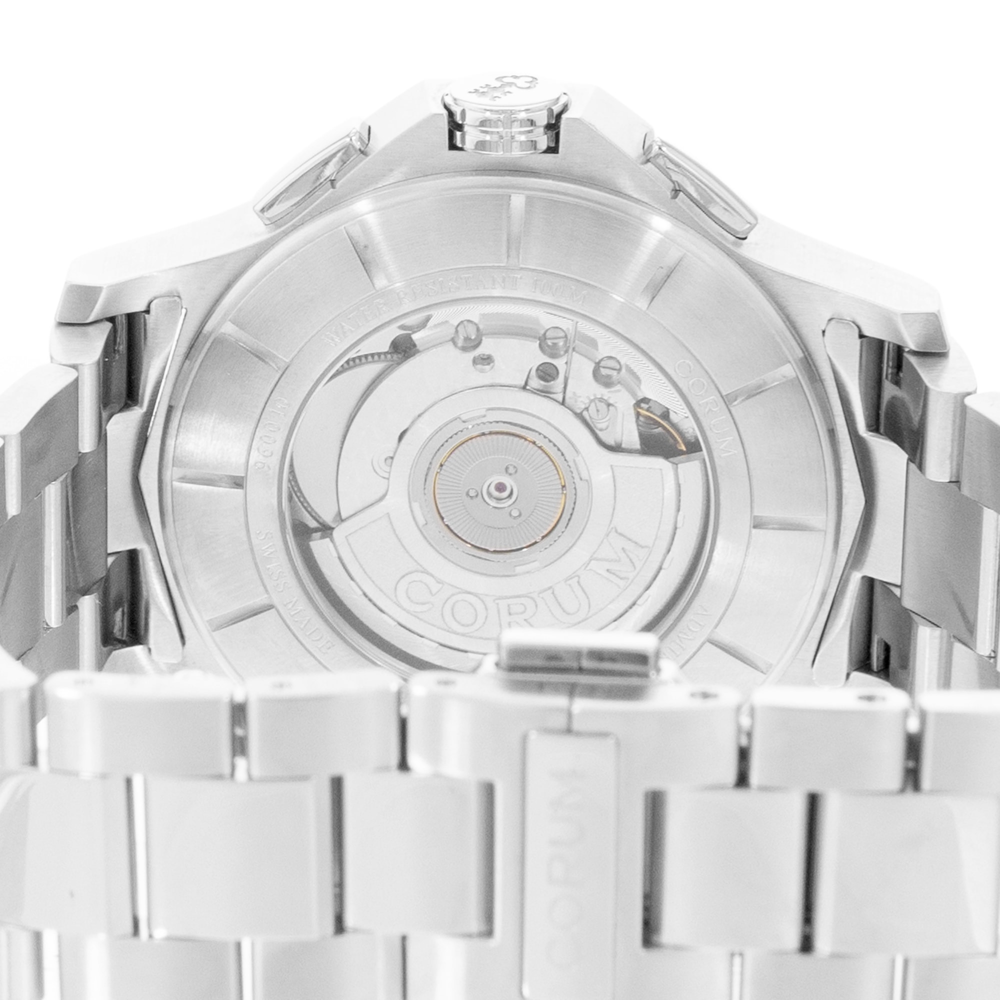 Corum Admiral 984.111.20/V705 AA52 42mm Steel Mens Watch Box Card