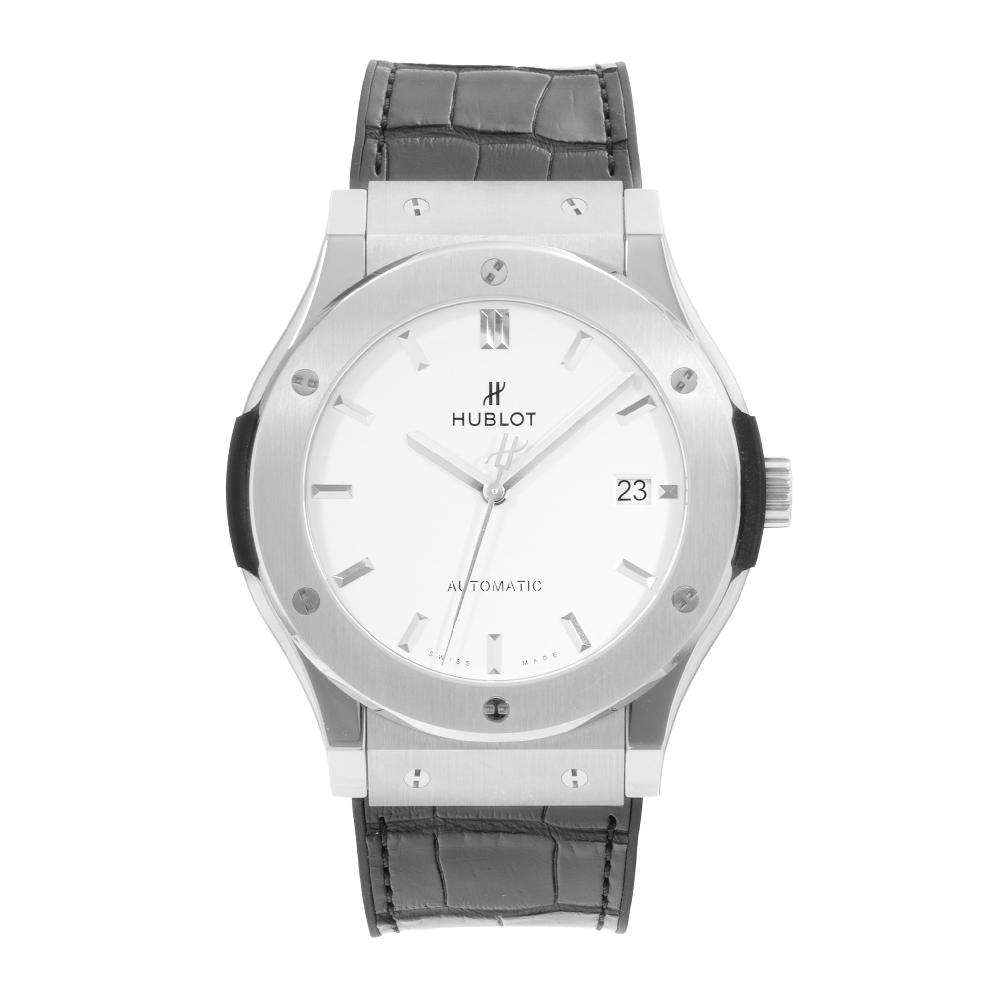 Hublot Classic Fusion 511.NX.2611.LR 45mm Silver Steel Mens Watch