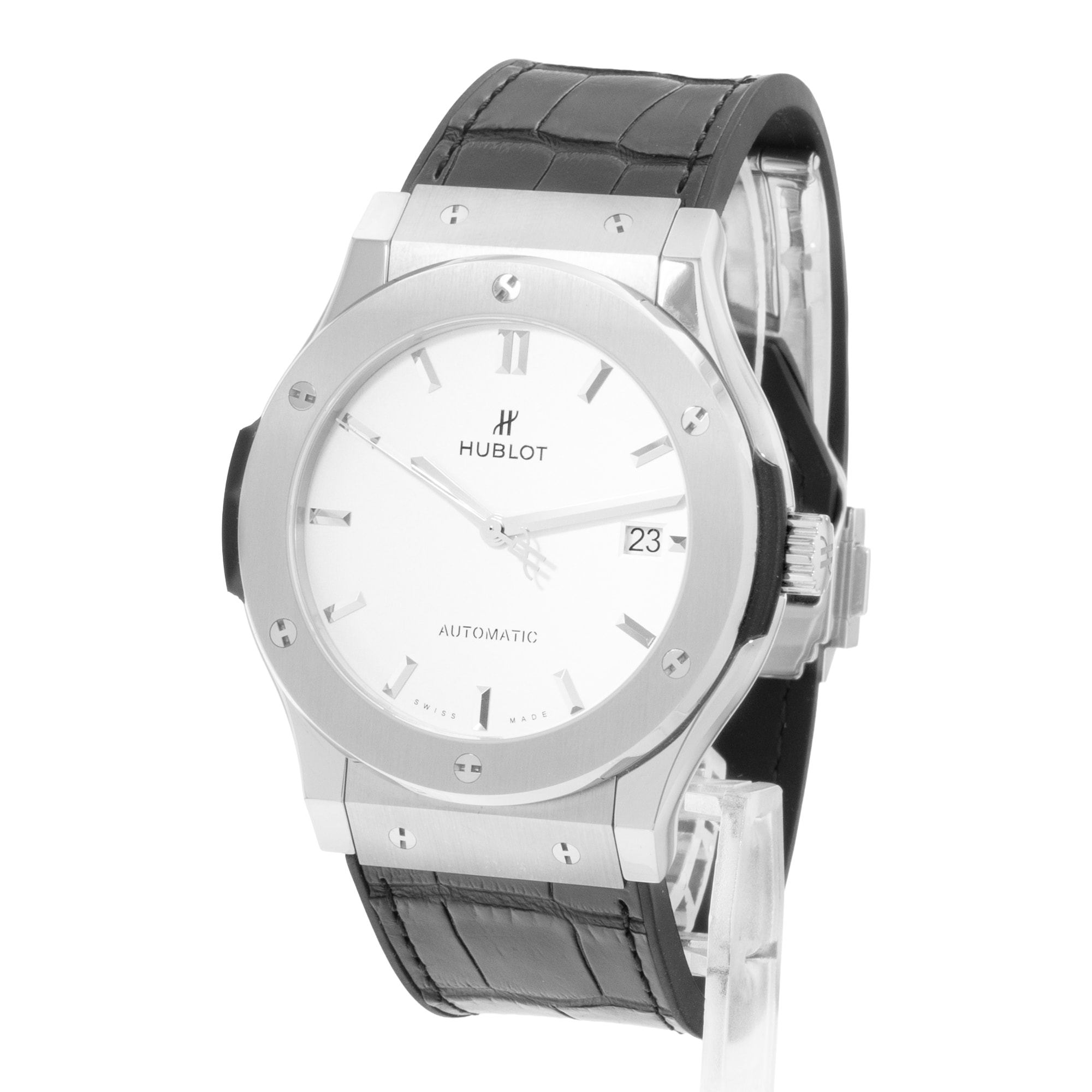 Hublot Classic Fusion 511.NX.2611.LR 45mm Silver Steel Mens Watch