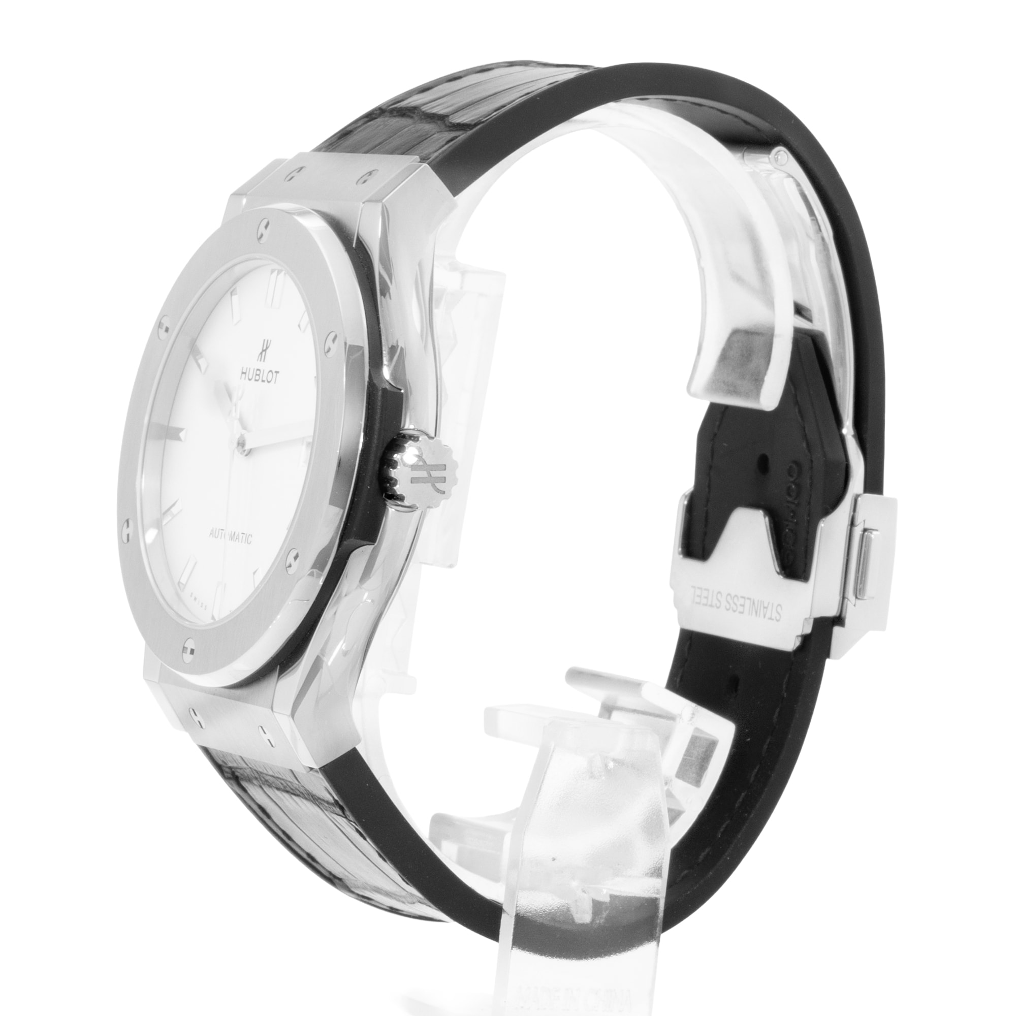 Hublot Classic Fusion 511.NX.2611.LR 45mm Silver Steel Mens Watch
