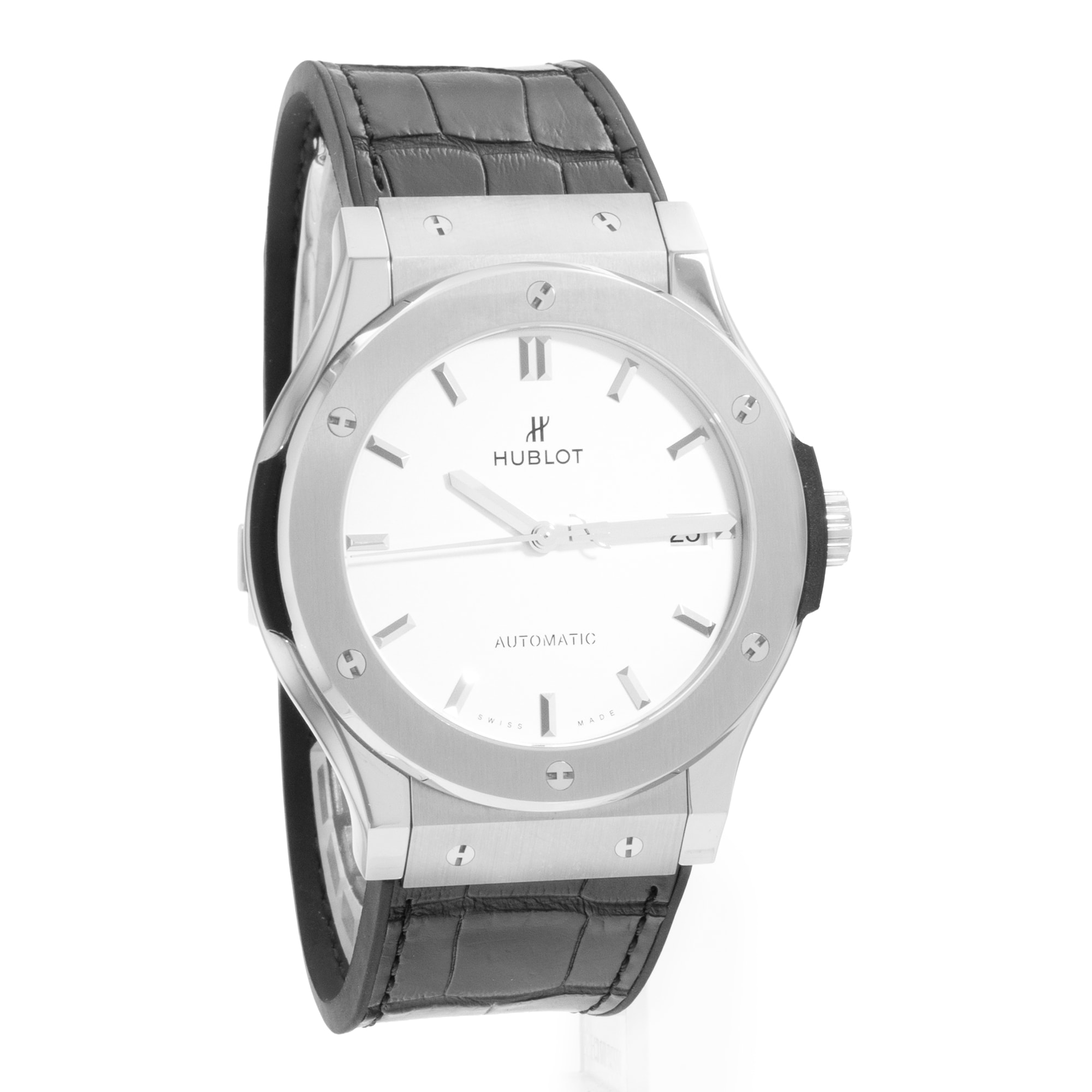 Hublot Classic Fusion 511.NX.2611.LR 45mm Silver Steel Mens Watch